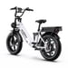 Onesport OT08 Pro 20'' Bici elettrica 500W Doppia batteria 48V 36AH Full Suspension Step-Thru Fat Tire E-Bike