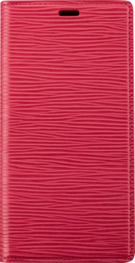 Diarycase 2.0 Coque clapet en cuir véritable avec support aimanté pour Apple iPhone 11, Rouge Bordeaux