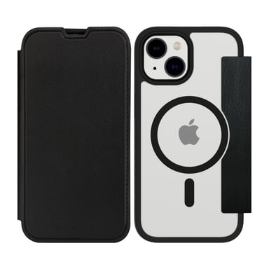 dbramante1928 Helsinki MagSafe coque de protection pour téléphones portables 15,5 cm (6.1'') Folio Noir, Transparent Apple (brand) iPhone 14