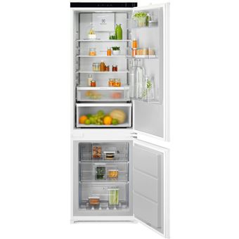 Réfrigérateur congélateur en bas Electrolux Refrigerateur congelateur combine Encastrable 177.2 cm TwinTech