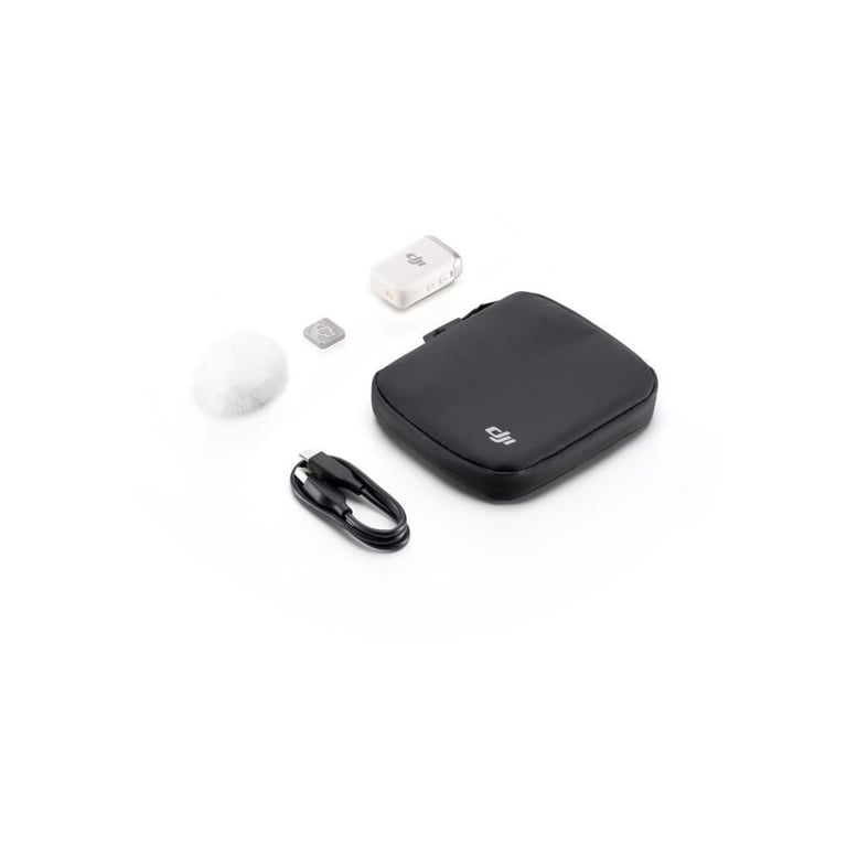 Émetteur sans fil - DJI - Mic 2 - Pearl White - Audio HD - Enregistrement 32 bits - Excellent état