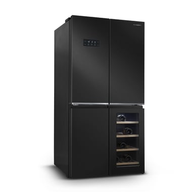 Schneider SCMDWC605NF-DXE - Réfrigérateur Multiportes 606L Dark Inox