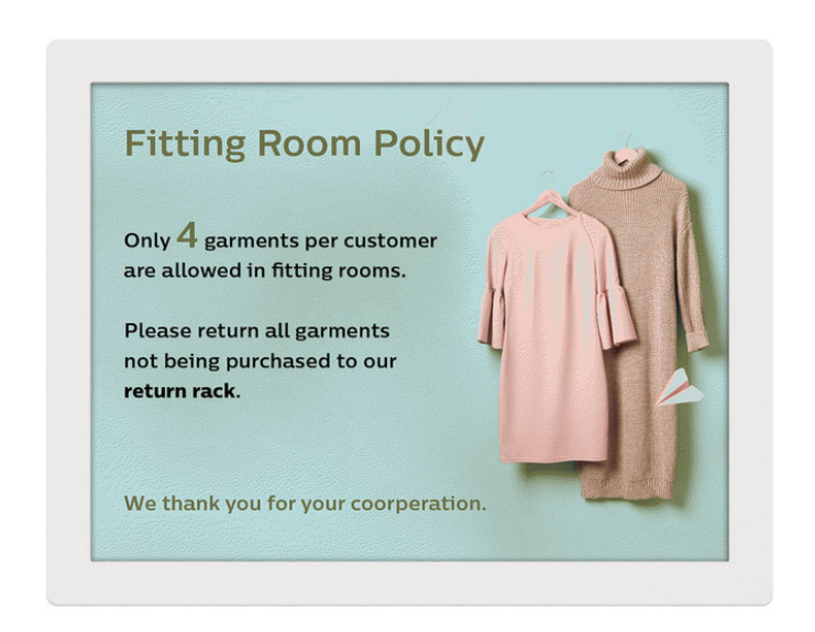 Affichage E Paper PHILIPS 13BDL4150IW00 13 3 Couleur pleine Gestion à distance - vue 4