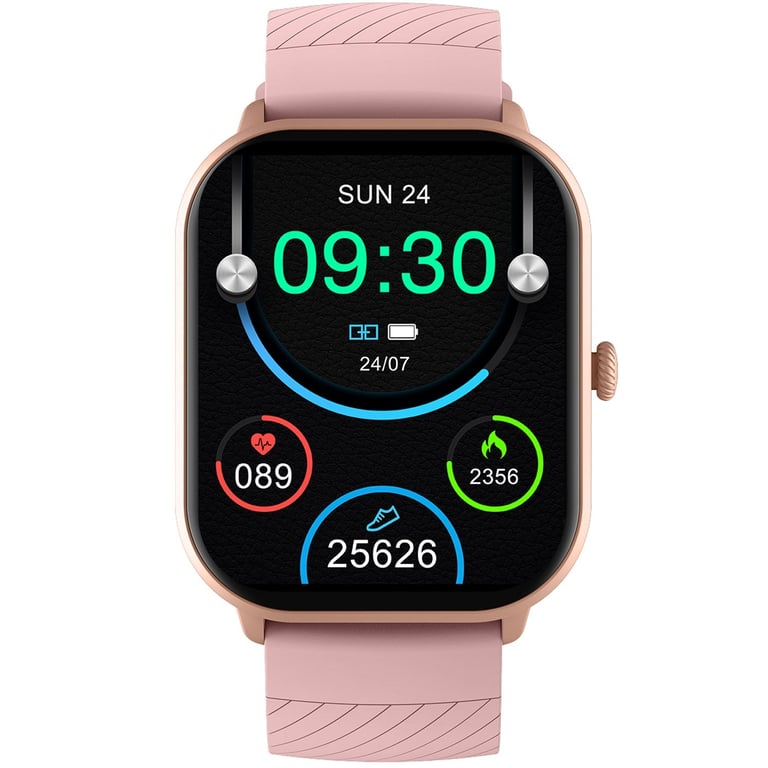 Montre connectée Denver SWC 187RO Écran AMOLED 518 cm Résolution 368 x 448 Bluetooth 5.3 - vue 3
