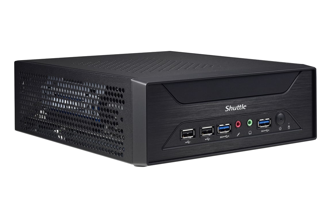 Shuttle XPC slim Barebone XH510G S1200 Intel H510 1xDP 1xHDMI 1x PCI E 16X 1x LAN 1x 2.5 2x .2 fonctionnement permanent 247 Neuf