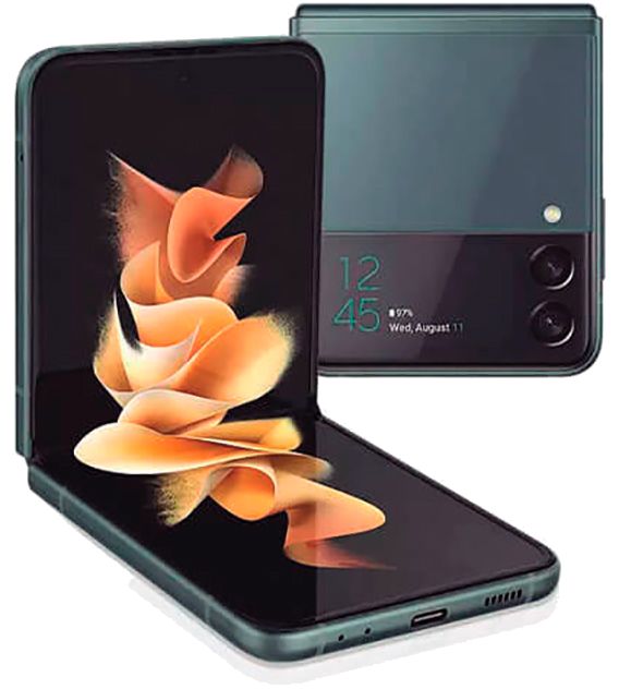Galaxy Z Flip3 5G 256 Go, Vert, débloqué