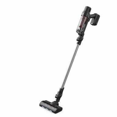 Rowenta RH6A71 Aspirateur-balai 2 en 1 Batterie Sec Sans sac Aluminium, Rouge