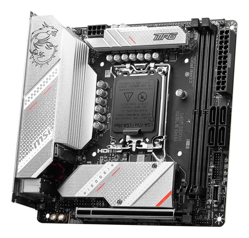 MSI MPG B760I EDGE WIFI B760LGA1700DDR5mITX - vue 4