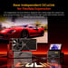 AOOSTAR G?FLIP Mini PC Barebone (senza RAM né SSD), AMD Ryzen 7 H255 8 core fino a 4,9?GHz, grafica Radeon 780M, doppio DDR5?5600 + doppio SSD M.2 PCIe 4.0, display pieghevole da 5 pollici 1080P, espansione USB4 + OCuLink, doppio LAN 2,5G