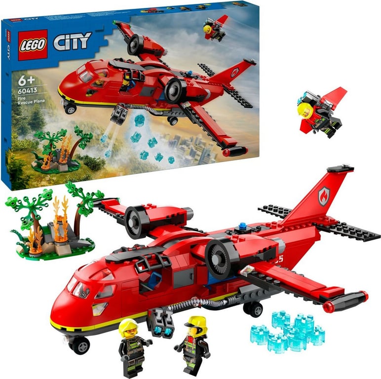 Lego City ?avion De Sauvetage Des Pompiers 60413 Lego - vue 6