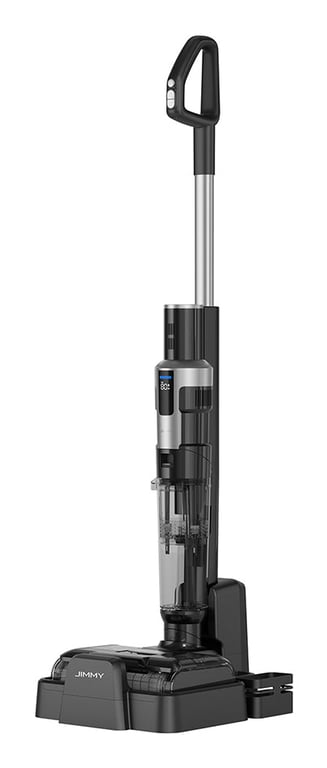 JIMMY HW9 Aspirateur sec et humide sans fil autonettoyant réservoir d'eau anti poussière de 400 ml moteur sans balais étanche contrôle de pulvérisation d'eau affichage LED