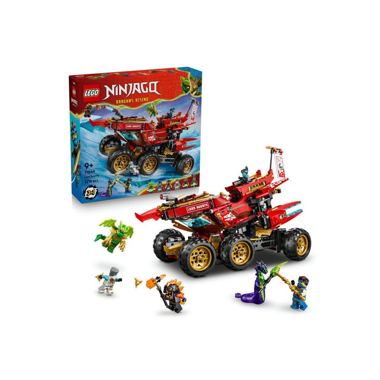 LEGO Ninjago Le Bounty terrestre 71869 - vue 5