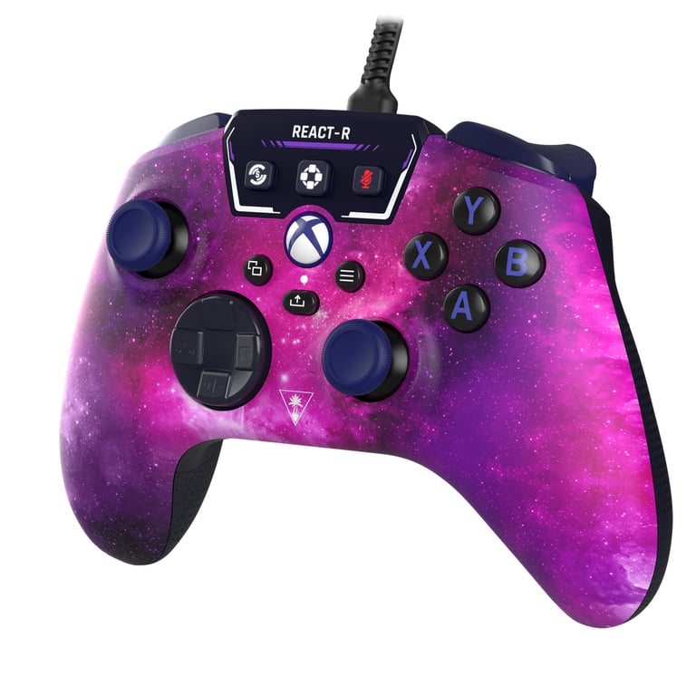 Turtle Beach Manette de jeu filaire - REACT-R - Nebula - Xbox & Windows