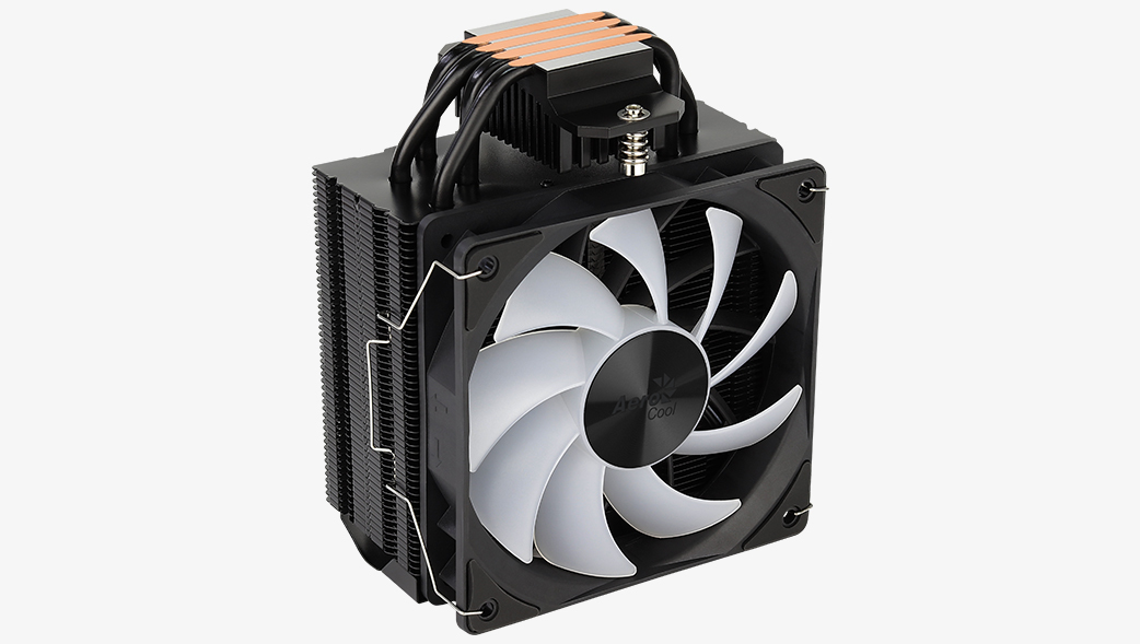 Aerocool Rime 4 Processeur Refroidisseur d'air 12 cm 1 pièce Neuf - vue 3