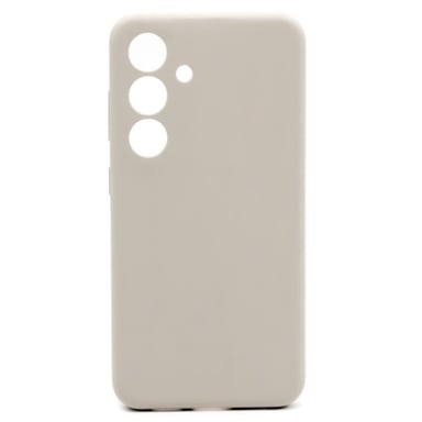 Samsung Galaxy S24 (S921B) Gris Conectar Premium magnético suave al tacto Funda de silicona