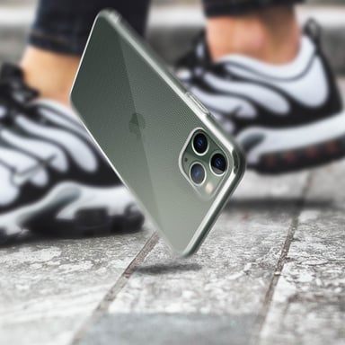 Coque iPhone 11 Pro Max Silicone Gel Flexible Résistant Ultra fine Transparent