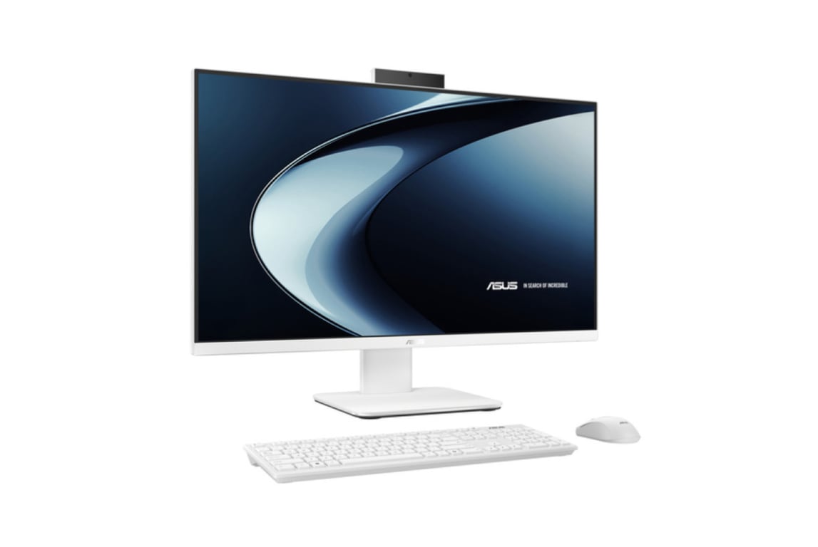 ASUS PC Tout-en-un : AIO V470VA Core i7 240H (27) 5.2 GHz, 2 To, 32 Go, Intel Graphics, Blanc - AZERTY - Neuf