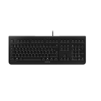 CHERRY KC 6000 Slim teclado USB AZERTY Francés Negro