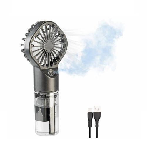 Ventilateur nomade Pearl Rechargeable Brumisateur 4 vitesses 20 ml réservoir - vue 2