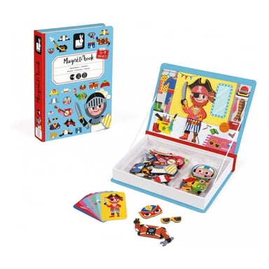 Libro magnético de disfraces para niño - Janod