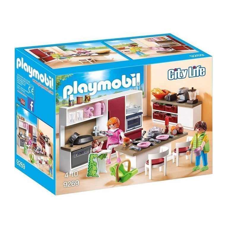 Cuisine Aménagée 9269 Playmobil La Boîte - vue 2