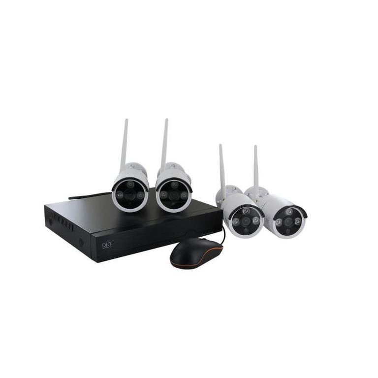 Kit vidéo de surveillance NVR sans fil + 4 caméras DIO CONNECTED HOME 3MP - vue 2