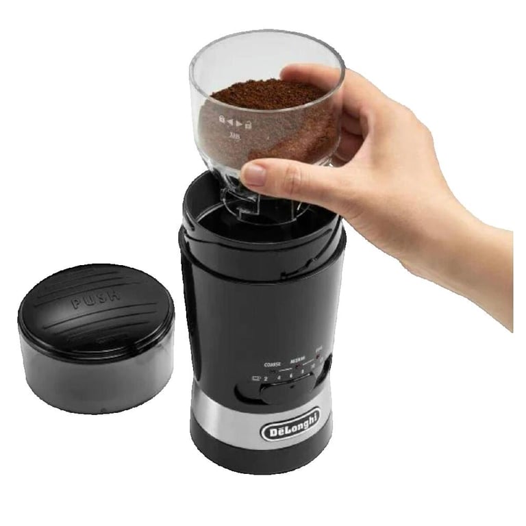Moulin À Café DeLonghi KG210 – 170 W, 3 Niveaux de Mouture - vue 7