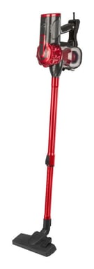 Bomann 660721 aspiradora de pie y escoba eléctrica Aspiradora escoba 2 en 1 Corriente alterna HEPA Sin bolsa 600 W Antracita, Rojo
