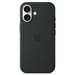 Custodia Apple in silicone con MagSafe per iPhone 16 - Nero iPhone 16 Apple