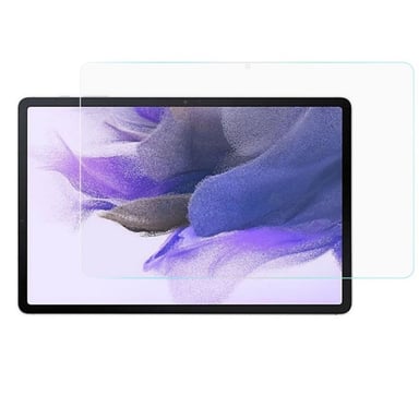 iLike Cristal templado transparente 2.5D Edge para Samsung Tab S7 FE 12.4'' T730 T736 / S7 Plus T970 / T976