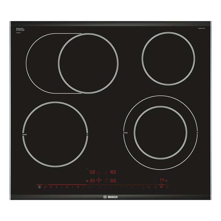 Plaque Vitrocéramique Bosch PKN675DP1D – 60 cm, 4 Foyers, Commandes Tactiles - vue 4