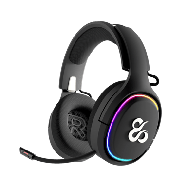Casque Gaming Sans Fil Newskill Aton Black | RGB | 2.4Ghz | Bluetooth 5.0 | Multiplateforme