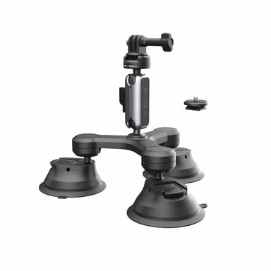 Triple ventouse pour actioncam (GoPro, Osmo Action, ...) - PGYTECH