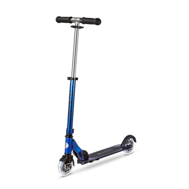 Micro Sprite LED Pearl Scooter - Elegante diseño en azul y morado