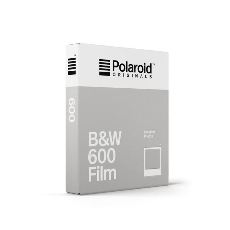 Pack de 8 películas fotográficas para 600 Polaroid en blanco y negro