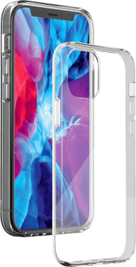 Coque iPhone 12 mini Silisoft souple Transparente Bigben
