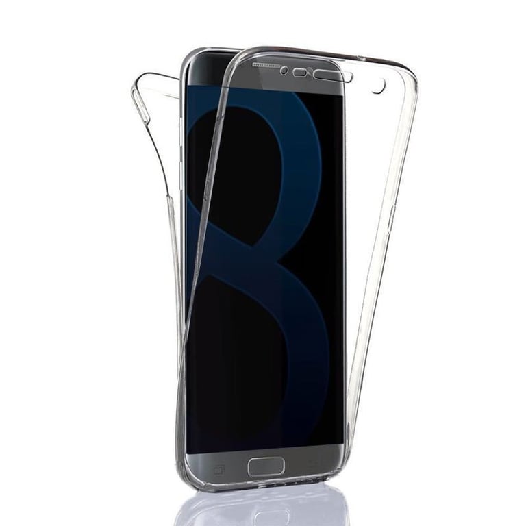Coque Silicone Integrale SAMSUNG Galaxy S8 Transparente Protection Gel  Souple - Shot Case