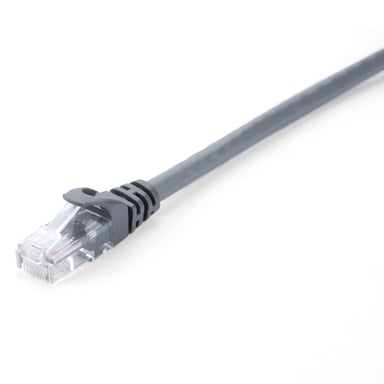 V7 Câble RJ45 Cat5e non blindé (UTP) RJ45 mâle vers RJ45 mâle, gris 1m 3.3ft