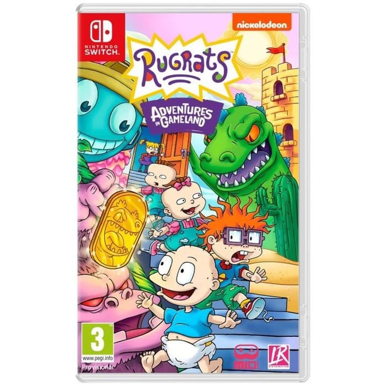 Les Razmoket Rugrats Adventures in Gameland Jeu Nintendo Switch - vue 3