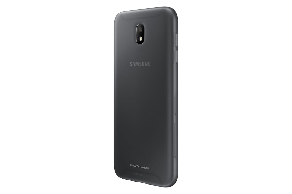 Coque semi-rigide Samsung EF-AJ730TB noire pour Galaxy J7 J730 2017