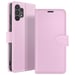 Étui Portefeuille pour Galaxy A32 4G avec Support et Languette Magnétique Rose
