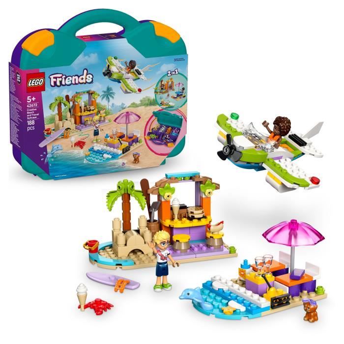 Lego Friends La Valise Créative De Plage 42672 Lego La Boite - vue 3