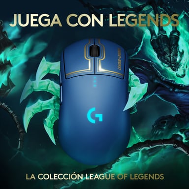 Logitech G 910-006452 ratón Juego Ambidextro RF inalámbrico Óptico 25600 DPI