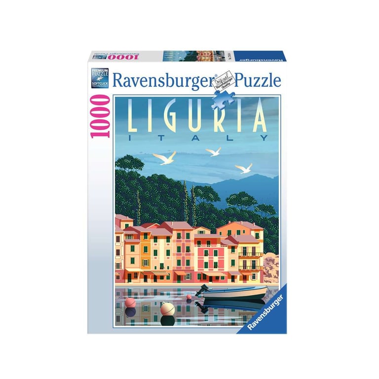 Puzzle de 1000 pièces de Ligurie pour une expérience de détente Neuf