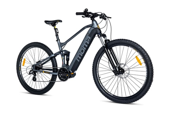 Bicicleta Electrica, EMTB-29''PRO Full Suspension Motor Central, SHIMANO Altus 8v & Frenos Disco Hidráulicos, Bateria Integrada Ion Litio 48V 13Ah