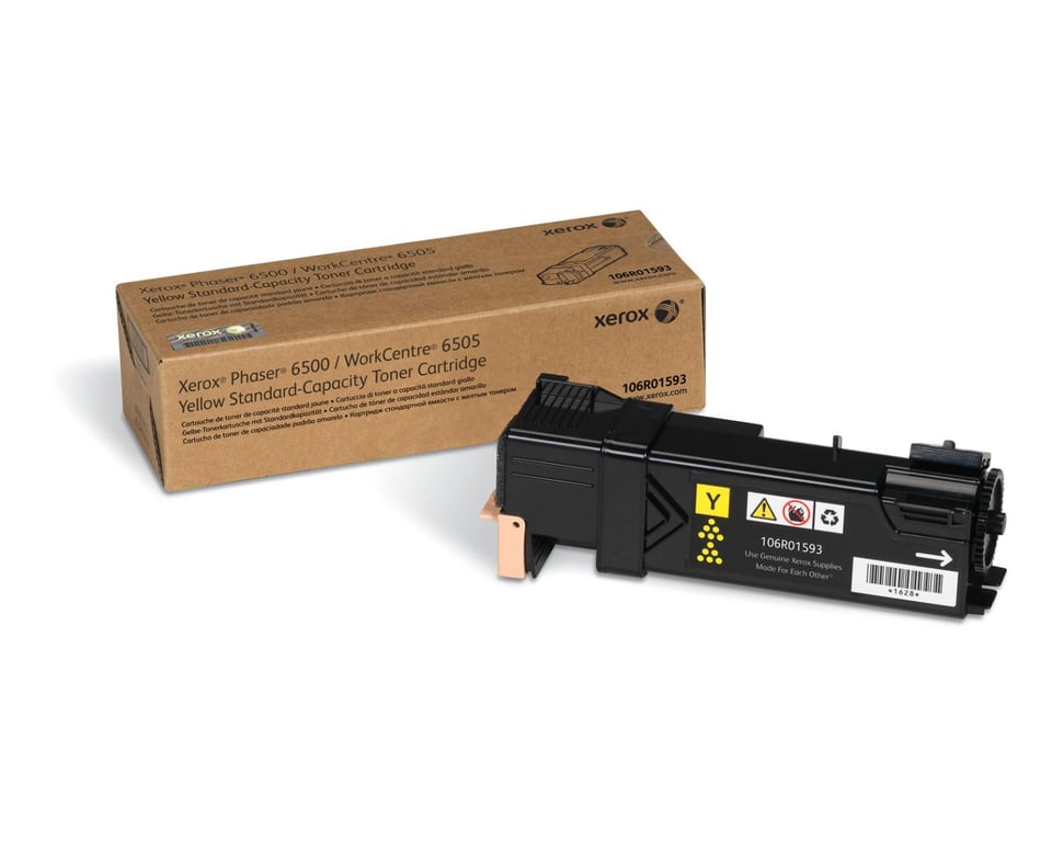 Xerox Jaune originale cartouche de toner pour Phaser 6500DN WorkCentre 6505DN 6505V N