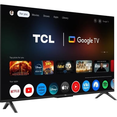 TCL P6K 43P6K TV 109,2 cm (43'') 4K Ultra HD Smart TV Wifi Métallique