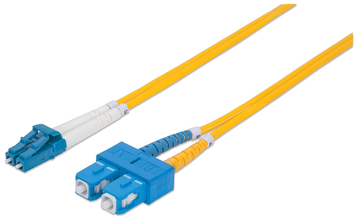 Intellinet Câble Fibre Optique 5 OS2 LC SC Jaune - vue 2