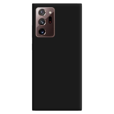 Coque silicone unie Mat Noir compatible Samsung Galaxy Note 20 Ultra