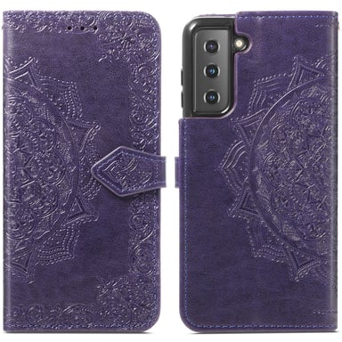 imoshion Etui de télephone Mandala pour Samsung Galaxy S21 - Violet
